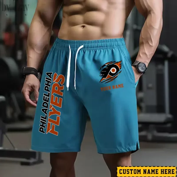 Philadelphia Flyers Men's Shorts Badminton Sports Shorts Summer SPTMBSS051 - Image 2