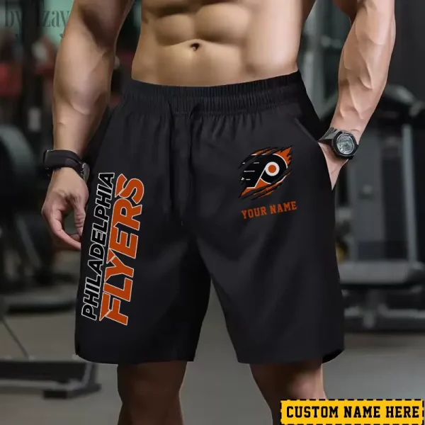 Philadelphia Flyers Men's Shorts Badminton Sports Shorts Summer SPTMBSS051 - Image 3