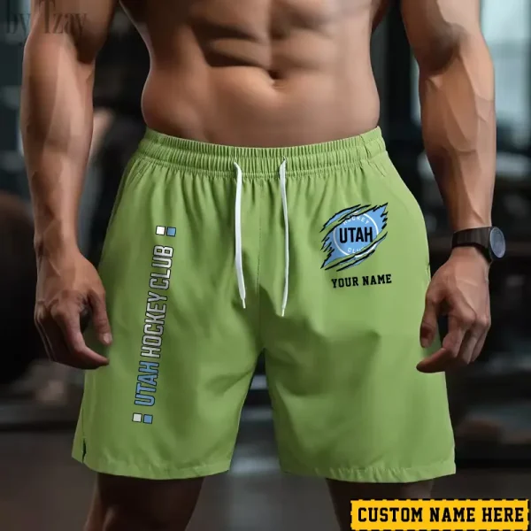 Utah Hockey Club Men's Shorts Badminton Sports Shorts Summer SPTMBSS058 - Image 2