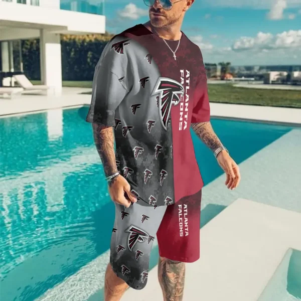 Atlanta Falcons Limited Edition Summer Collection T-shirt And Shorts Set AZTS1559