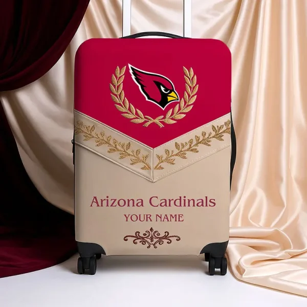 Arizona Cardinals Football Team US New Suitcase Luggage Cover Custom Any Name Gifts For Fan SPTLUCO039 - Image 2