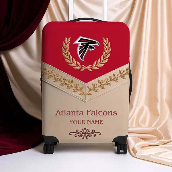 Atlanta Falcons Football Team US New Suitcase Luggage Cover Custom Any Name Gifts For Fan SPTLUCO040 - Image 2