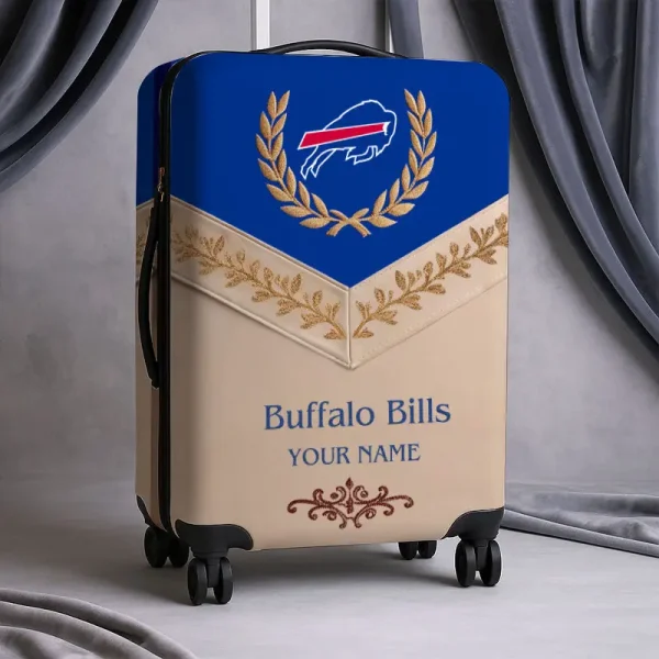 Buffalo Bills Football Team US New Suitcase Luggage Cover Custom Any Name Gifts For Fan SPTLUCO042