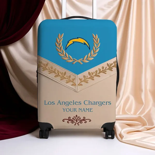 Los Angeles Chargers Football Team US New Suitcase Luggage Cover Custom Any Name Gifts For Fan SPTLUCO053 - Image 2