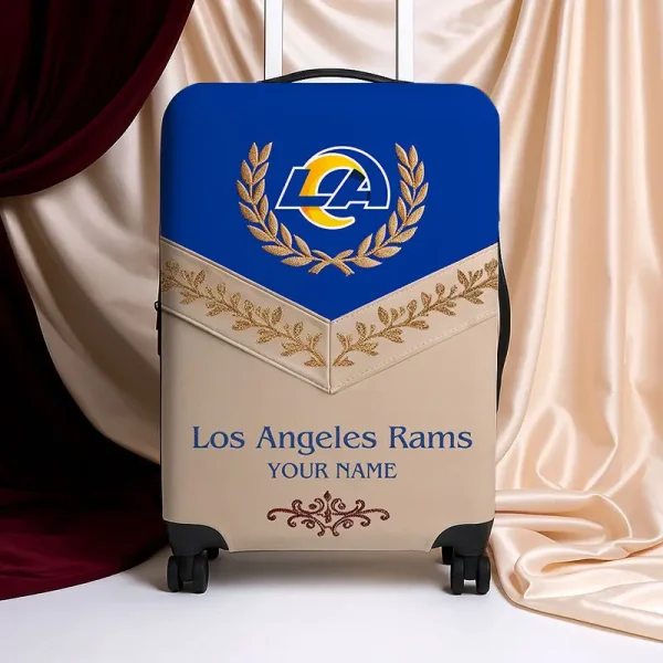 Los Angeles Rams Football Team US New Suitcase Luggage Cover Custom Any Name Gifts For Fan SPTLUCO055 - Image 2