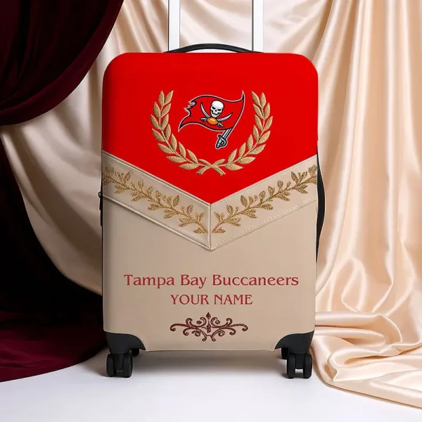 Tampa Bay Buccaneers Football Team US New Suitcase Luggage Cover Custom Any Name Gifts For Fan SPTLUCO062 - Image 2
