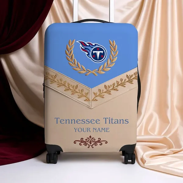 Tennessee Titans Football Team US New Suitcase Luggage Cover Custom Any Name Gifts For Fan SPTLUCO063 - Image 2