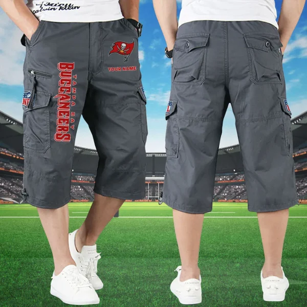 Tampa Bay Buccaneers Football Team US Men Knee Length Shorts SPTMKLS022 - Image 3