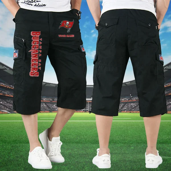 Tampa Bay Buccaneers Football Team US Men Knee Length Shorts SPTMKLS022 - Image 4