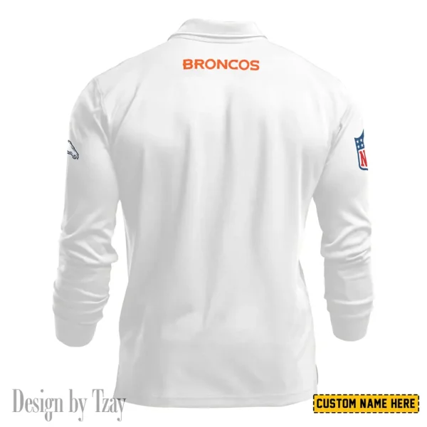 Denver Broncos Fashion Men's Business Long Sleeve T-Shirt SPTLSPS421 - Image 3