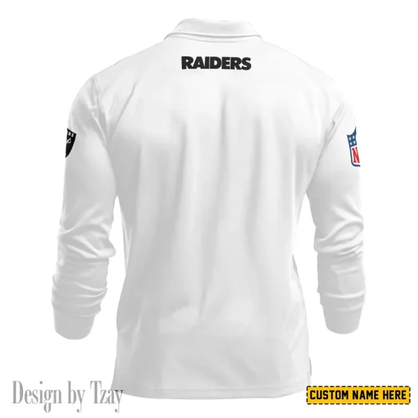 Las Vegas Raiders Fashion Men's Business Long Sleeve T-Shirt SPTLSPS428 - Image 3