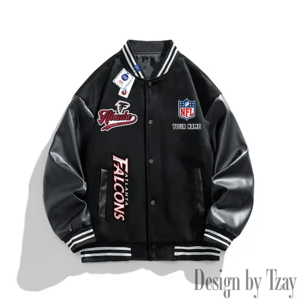 Atlanta Falcons New Fashion Men Varsity Jackets Color Trendy Tops SPTNFMVJCT002