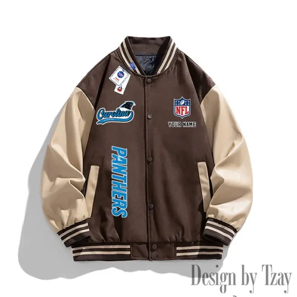 Carolina Panthers New Fashion Men Varsity Jackets Color Trendy Tops SPTNFMVJCT005 - Image 4