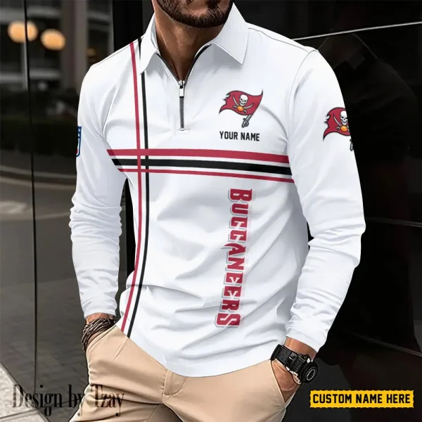 Tampa Bay Buccaneers Fashion Men's Business Long Sleeve T-Shirt SPTLSPS441