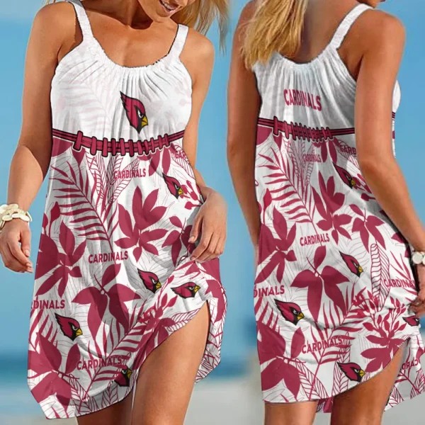 Arizona Cardinals Dress Summer Women's Fashion Holiday BGSLLBD689