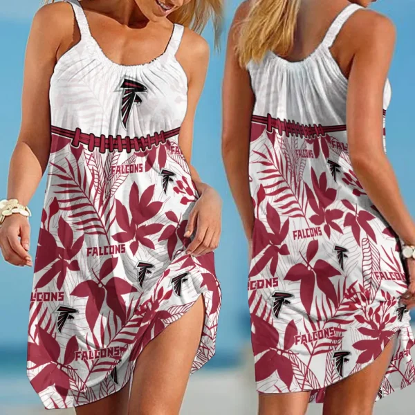 Atlanta Falcons Dress Summer Women's Fashion Holiday BGSLLBD690
