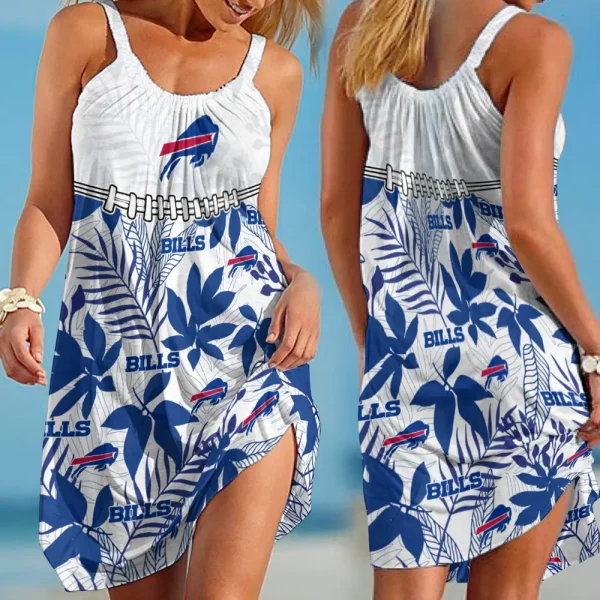 Buffalo Bills Dress Summer Women's Fashion Holiday BGSLLBD692