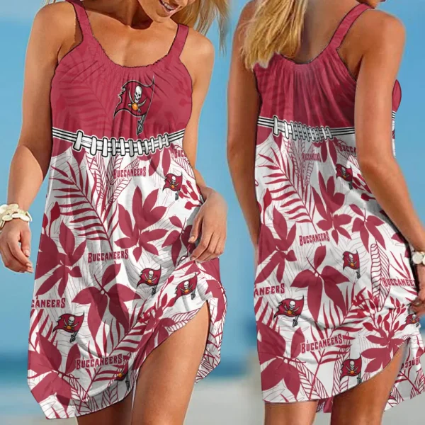 Tampa Bay Buccaneers Dress Summer Women's Fashion Holiday BGSLLBD718