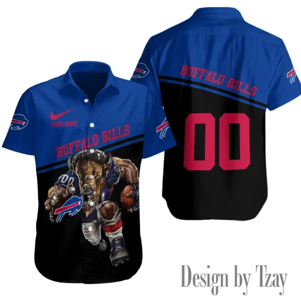 Buffalo Bills Button Shirt Summer Holiday Gift For Sports Enthusiast AZCBS270