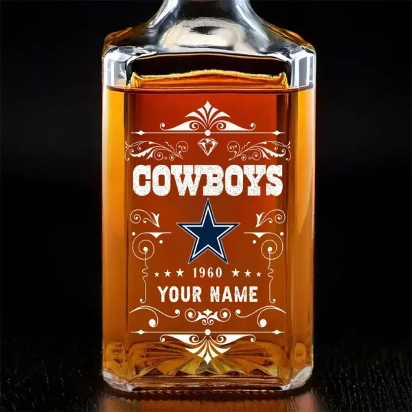 Dallas Cowboys Whisky Decanter 26OZ PURWKB010 - Image 2