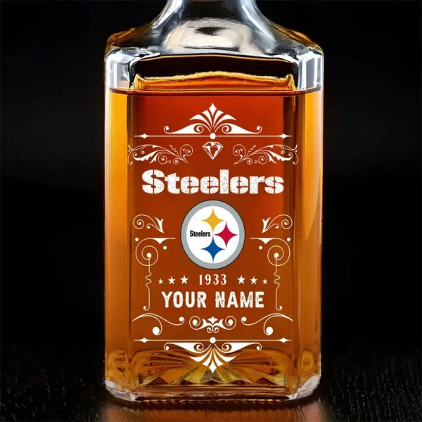 Pittsburgh Steelers Whisky Decanter 26OZ PURWKB028 - Image 3