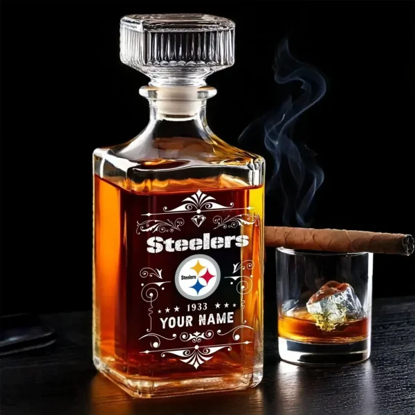 Pittsburgh Steelers Whisky Decanter 26OZ PURWKB028