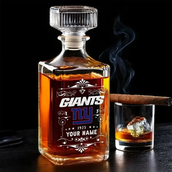 New York Giants Whisky Decanter 26OZ PURWKB024