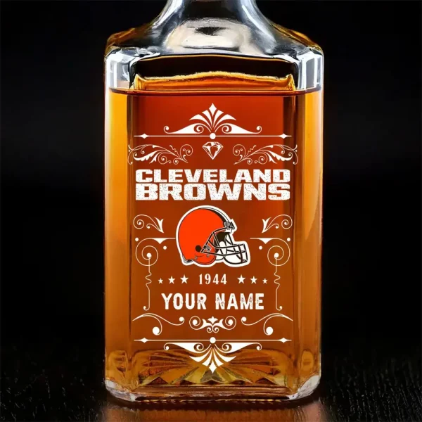 Cleveland Browns Whisky Decanter 26OZ PURWKB009 - Image 3