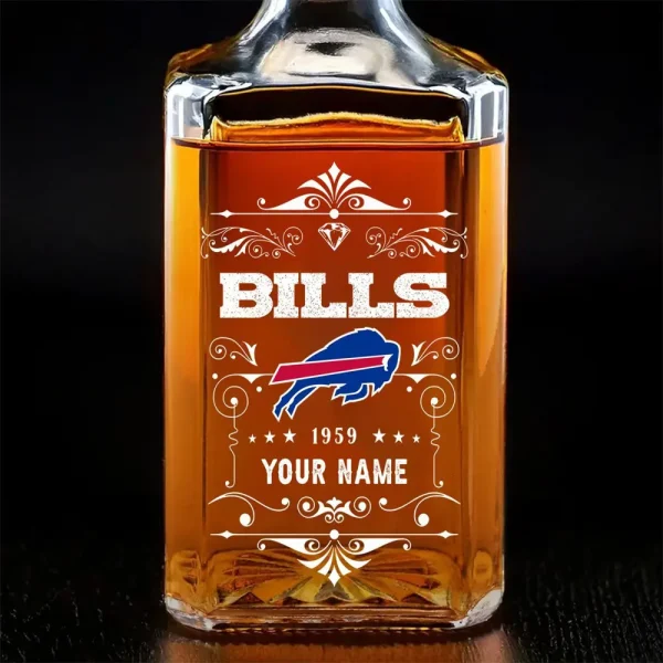Buffalo Bills Whisky Decanter 26OZ PURWKB005 - Image 2