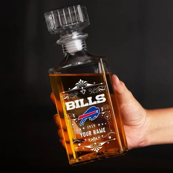 Buffalo Bills Whisky Decanter 26OZ PURWKB005 - Image 3