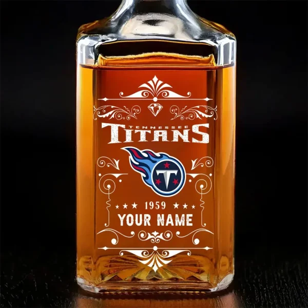 Tennessee Titans Whisky Decanter 26OZ PURWKB032 - Image 2