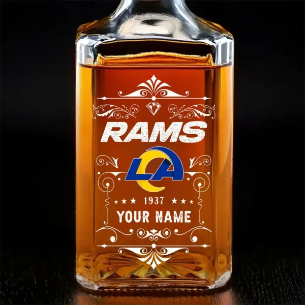 Los Angeles Rams Whisky Decanter 26OZ PURWKB019 - Image 3