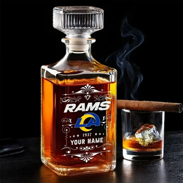 Los Angeles Rams Whisky Decanter 26OZ PURWKB019