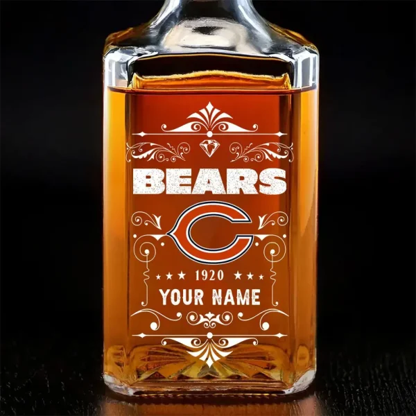 Chicago Bears Whisky Decanter 26OZ PURWKB007 - Image 2