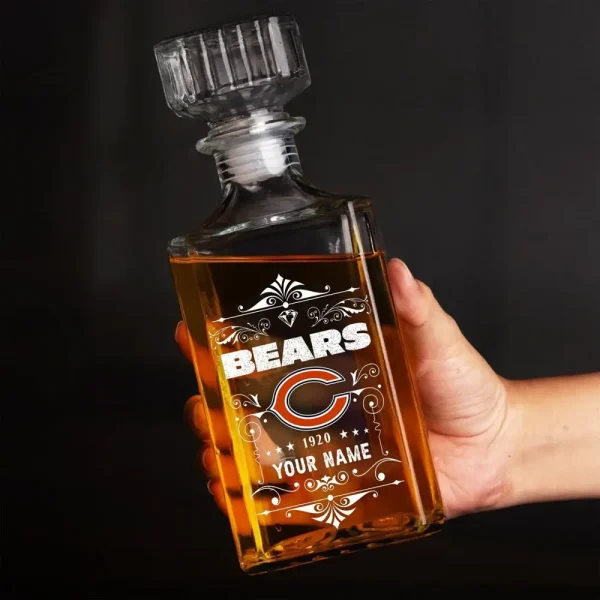 Chicago Bears Whisky Decanter 26OZ PURWKB007 - Image 3