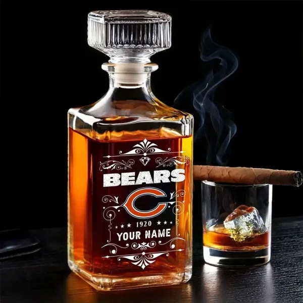 Chicago Bears Whisky Decanter 26OZ PURWKB007