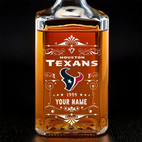 Houston Texans Whisky Decanter 26OZ PURWKB014 - Image 2