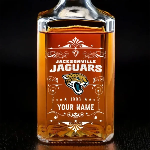 Jacksonville Jaguars Whisky Decanter 26OZ PURWKB016 - Image 2