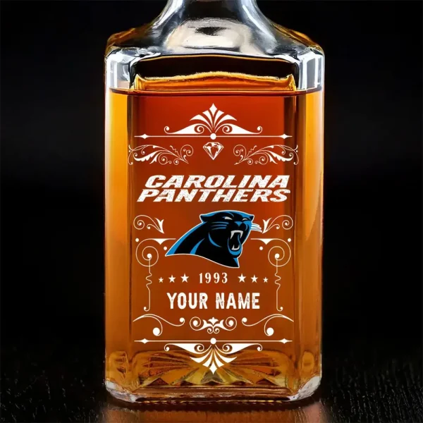 Carolina Panthers Whisky Decanter 26OZ PURWKB006 - Image 2