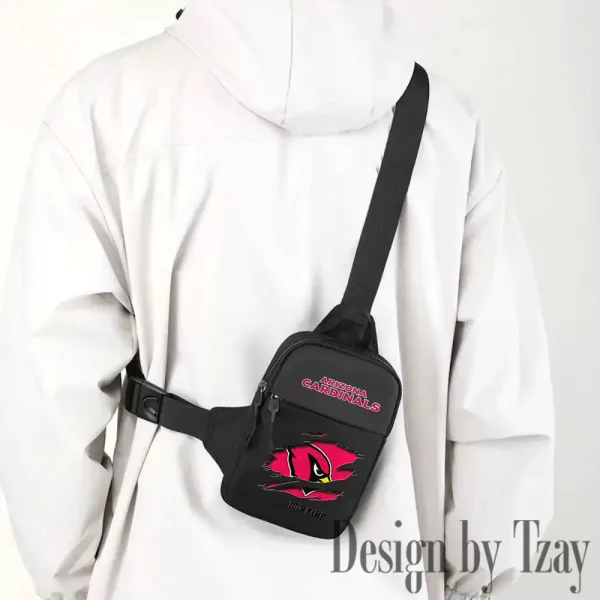 Arizona Cardinals Men Multi-Function Sports Chest Bag Men SPTFCB001 - Image 2