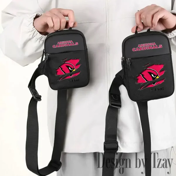 Arizona Cardinals Men Multi-Function Sports Chest Bag Men SPTFCB001 - Image 3