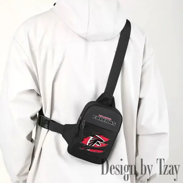 Atlanta Falcons Men Multi-Function Sports Chest Bag Men SPTFCB002 - Image 2