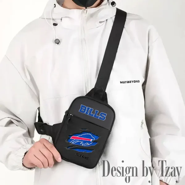 Buffalo Bills Men Multi-Function Sports Chest Bag Men SPTFCB004