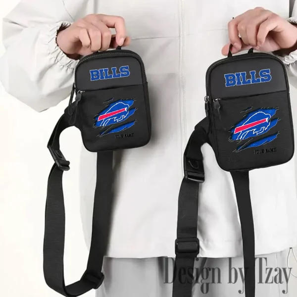 Buffalo Bills Men Multi-Function Sports Chest Bag Men SPTFCB004 - Image 3