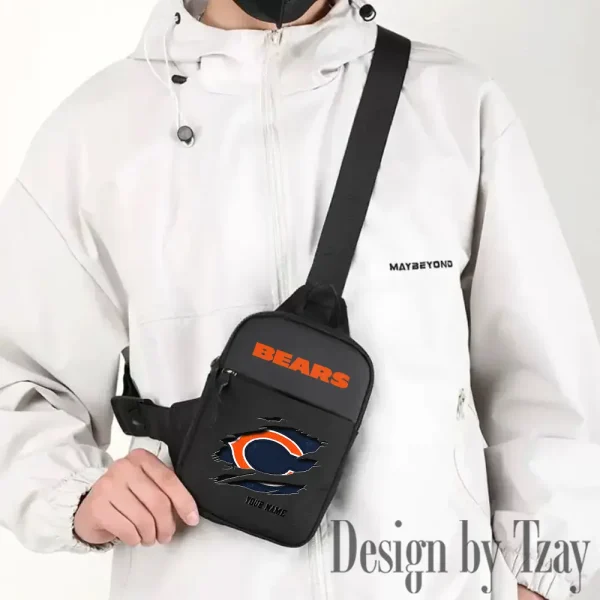 Chicago Bears Men Multi-Function Sports Chest Bag Men SPTFCB006