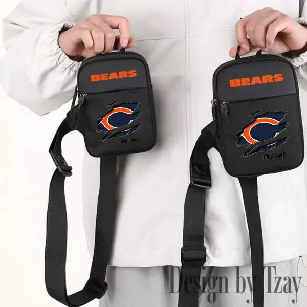 Chicago Bears Men Multi-Function Sports Chest Bag Men SPTFCB006 - Image 3