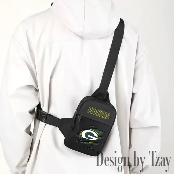 Green Bay Packers Men Multi-Function Sports Chest Bag Men SPTFCB012 - Image 3