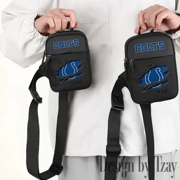 Indianapolis Colts Men Multi-Function Sports Chest Bag Men SPTFCB014 - Image 3