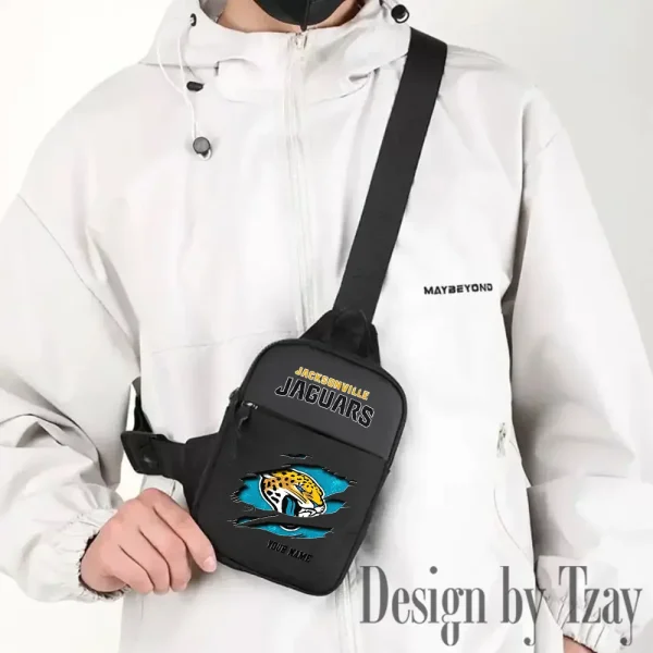 Jacksonville Jaguars Men Multi-Function Sports Chest Bag Men SPTFCB015