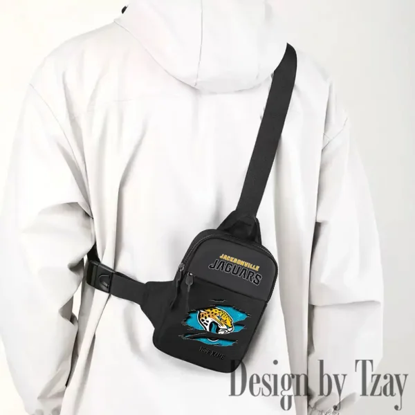 Jacksonville Jaguars Men Multi-Function Sports Chest Bag Men SPTFCB015 - Image 2